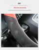 3D Embossed Steering Wheel Cover - Business Style, Comfortable, Breathable, Year-Round Massage for Cars