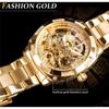 Forsining Men's Fashion Casual Openwork Waterproof  Mechanical Watch