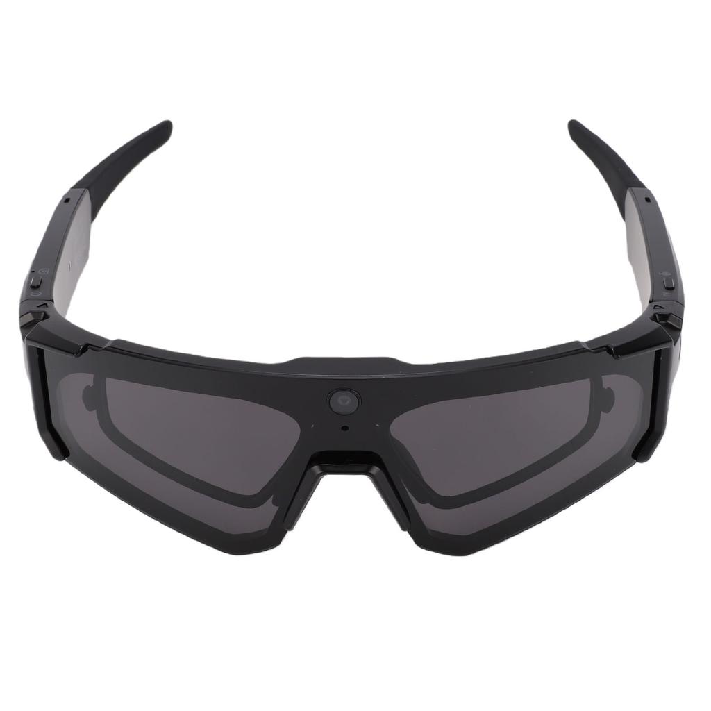 4K AI Smart Cycling Glasses 8MP HD Camera Bluetooth Sports Goggles with Voice Control EIS Stabilization for Skiing