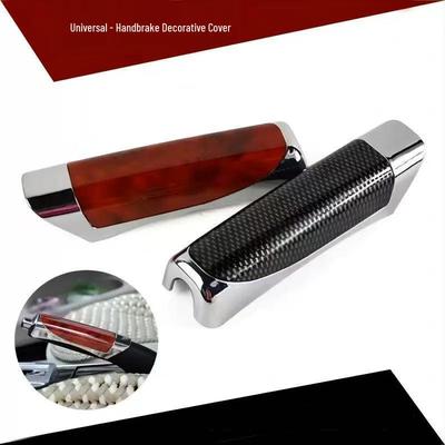 Karbon Fiber Araba El Freni Kapağı - Dekoratif ve Koruyucu Aksesuar