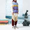 Li Ning CF Wu Xing Series Color Block Splicing Loose Fit Hooded Jacket Men Jackets Sunset-Purple AJDR494-1