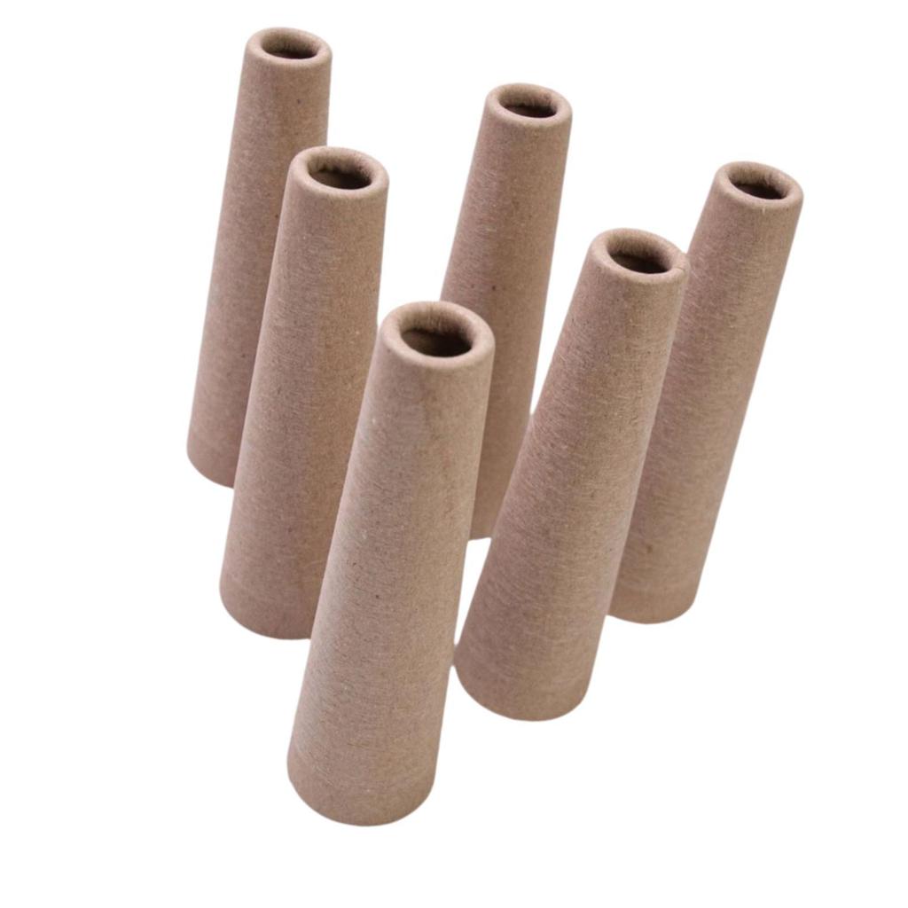 6 Stück Garnwickler Röhre Papierrolle Kartonröhre Wickler Zubehör Garnhalter DIY Bastelbedarf Manuelle Garnkonusröhre