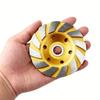 Ceramic Bond  Grinding Cup Wheel Heavy Duty Concrete Grinding Disc  Stone Polishing