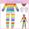 Kinder Poppy Playtime Huggy Wuggy Cosplay Kostüm Jumpsuit Maske Halloween Anzug