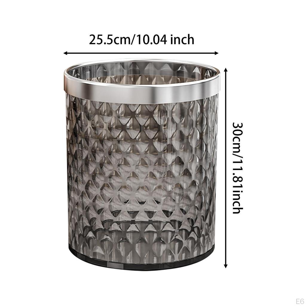 Stijlvolle Badkamer Prullenbak 16 L Afvalmand Papierbak Huishouden