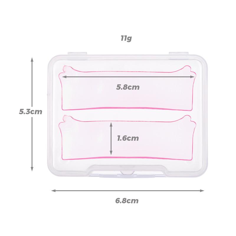 Ultra Thin Silicone Dolphin bear shape Eyelash Perm Pads Lashes Rods Shield Lifting 3D Eyelash Curler Accessories Applicator