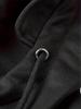 Men's Hooded Solid Color American Style Jacket - Trendy Autumn/Spring Sportswear