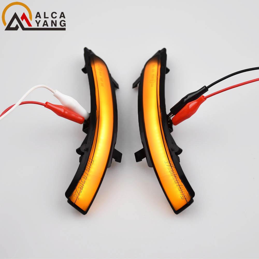 No Error Cars Side Under Mirror Puddle Light Lamp For Skoda Octavia MK2 A5 SuperB B6 3T 2009-2012 Dynamic Turn Signal LED Light