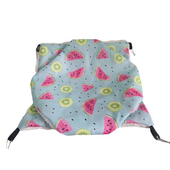 Hamster Nest Big Space Hanging Printing Keep Warm Double Layer Rest Cloth Christmas