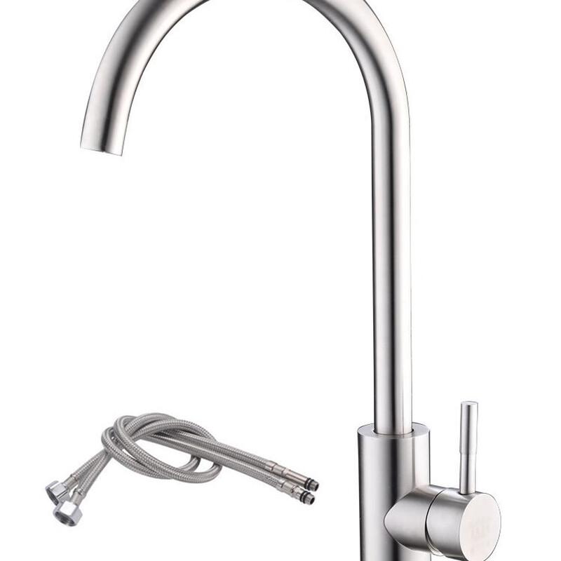 Kitchen Stainless Steel Hot & Cold Mixer Faucet