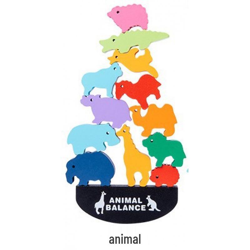 Animal Balance Stacking Blocks: Early Education Parent-Child Game