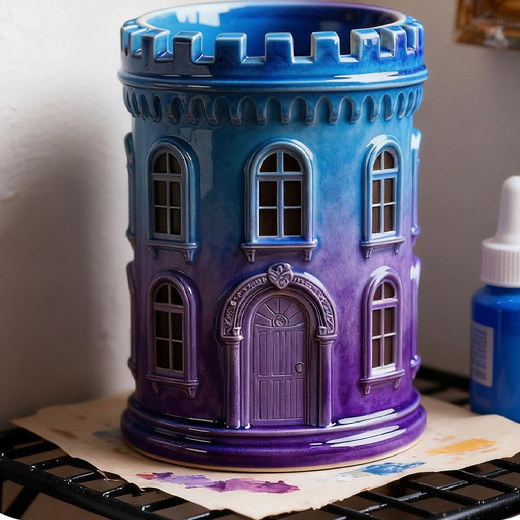 Flexible Silicone Castles Mold Silicone Texture for Handcrafted Jewelry Boxes Resin Art and Artistic Craft Projects