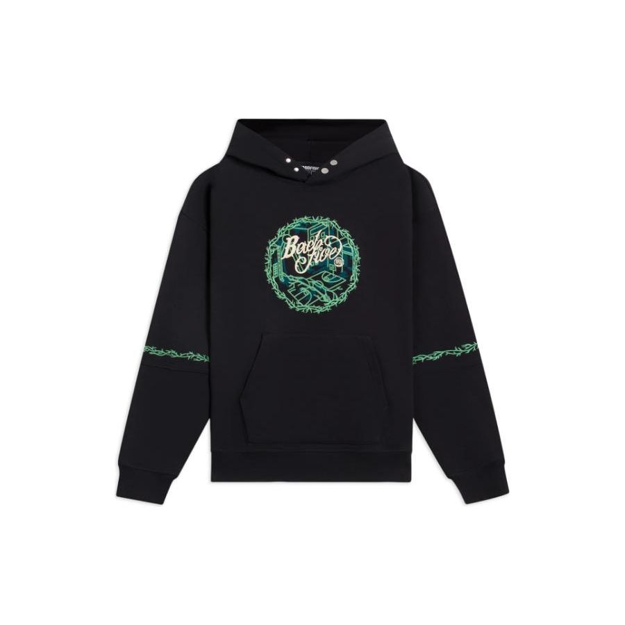 Li-Ning AWDS643-6 Unisex BadFive Graphic Hoodie Black M