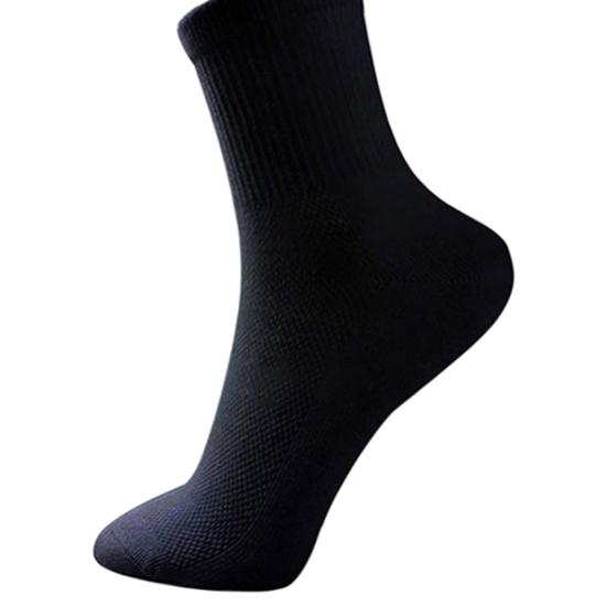 5 par męskie biznesowe oddychające skarpety Termiczne miękkie bawełniane mieszane skarpety sportowe na co dzień