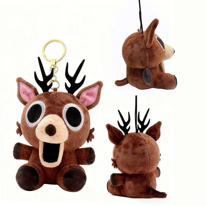 In Stock Bat Nights The Forest Plush Doll Cute Anime Peripherals Toy Birthday Christmas Gifts Desktop Ornament 99 99nights Cuddly Stuffed Fluffy