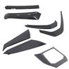 For BMW X3 G45 2025+ LHD ABS Material Carbon Fiber Central Control Cover Gear Shift Panel Trim Interior Accessories