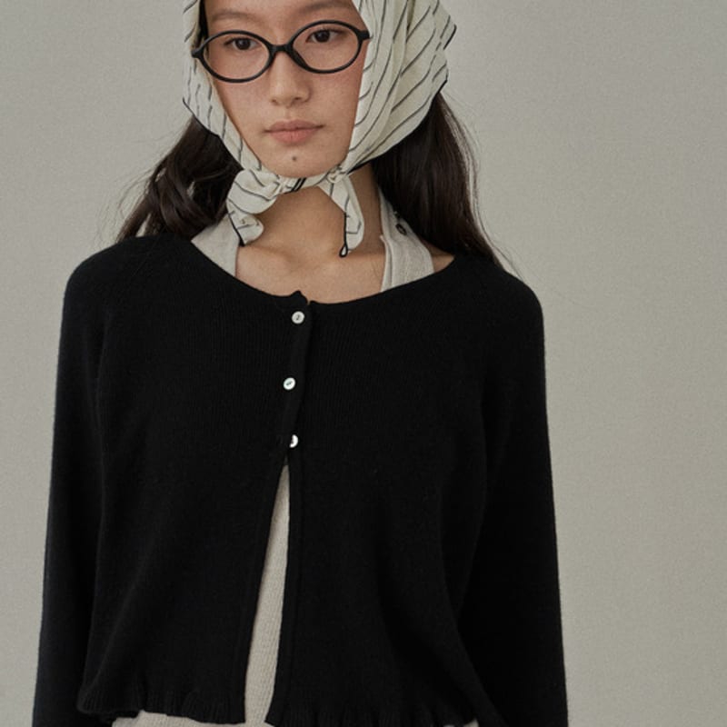 TARVERT Stripe Scarf (Ivory)