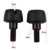 Stop Screw Bumper Clip Rubber Buffer Cap Car Parts Easy Installation Set Accessories Front Rubber BUMPER Black