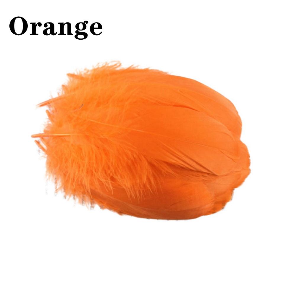 100Pcs Natural Goose Feathers Plumas Wedding Party White Feathers Christmas Crafts DIY Jewelry Making Decoration Accessories