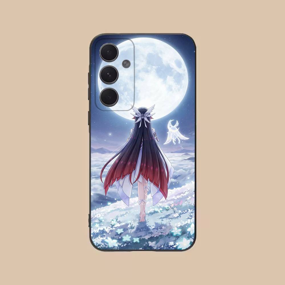 G-Genshin Impact C-Columbina Phone Case For Samsung S25,24,21,22,23,20,S30,Ultra,Plus, Fe,5G Silicone Cover
