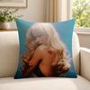 Singer SSabrina CCarpenter Cushion Cover Soft Short Plush SkinFriendly Cushion Case for MultiScene Use