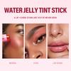 Jelly Blush Stick - 3-in-1 Multi-Functional Cream - Lipstick, Blush, and Cheek Tint - Bouncy, Natural Color-Changing, Brightening Makeup