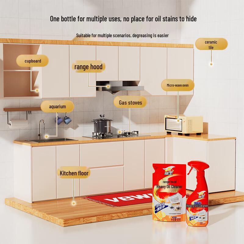 Sacon Toothbrush & Weiwang Grease Cleaner Household Bundle