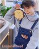 Creative Cartoon Toast Bread Crossbody Bag – Cute & Casual Shoulder Coin Purse for Students