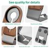 Apple iPhone 15 Magsafe Wooden Wireless Charging Phone Stand Aluminum Alloy Desktop Phone Stand