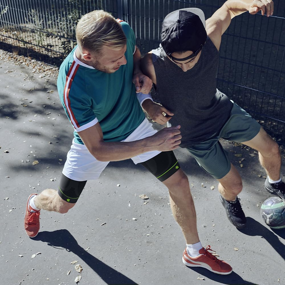 BAUERFEIND Sports Compression Sleeves Upper Sports Leg Sleeves for Made in Compression Reduces Muscle Vibration and Promotes Energy Leg, Thighs,