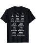 Camiseta Regalo de Música Rítmica de Compositor Bach Mozart Beethoven Chopin