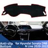 Dashboard Cover Dash Board Mat Carpet for Hyundai Sonata DN8 N Line    Pad Sunshade Non-slip Cushion Accessories
