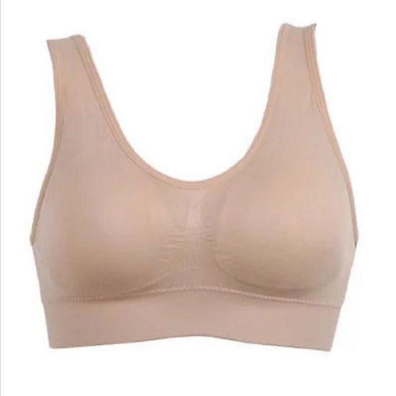 Noble Women's Seamless Sports Bra For Yoga And Fitness With Full Coverage Cups