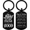 Men's Black Stainless Steel Military ID Card Keychain with Double-Sided Laser Engraving