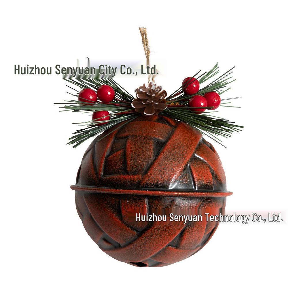 Vícebarevné vánoční zvonkové ozdoby na stromek a k dekoraci scény