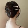Vintage Faux Pearl Hair Sticks Hairwear Women Simple Chinese Hairpins Hair Chopsticks Disk Hairsticks Headdress Jewelry