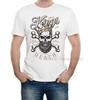 König Totenkopf König Totenkopf Krone T-Shirt Druck Unisex Baumwolle Fruit of The Loom