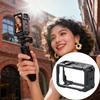Aluminum Quick Release Cage For Action 6 Action Camera Mount With Cold Shoe Full Protective Frame Case Accessories