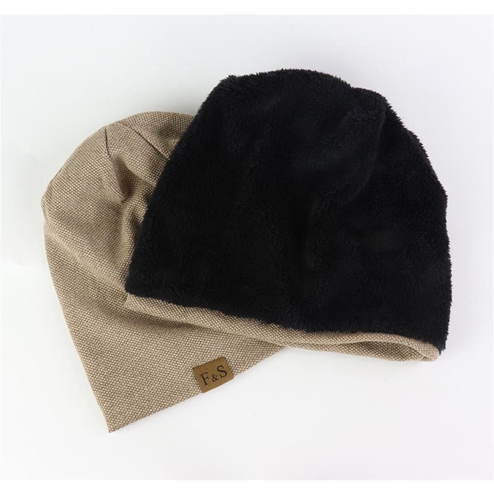 Solid Color New Fashion Autumn Winter Wool Knitted Hat Warm Knitted Hat Windproof