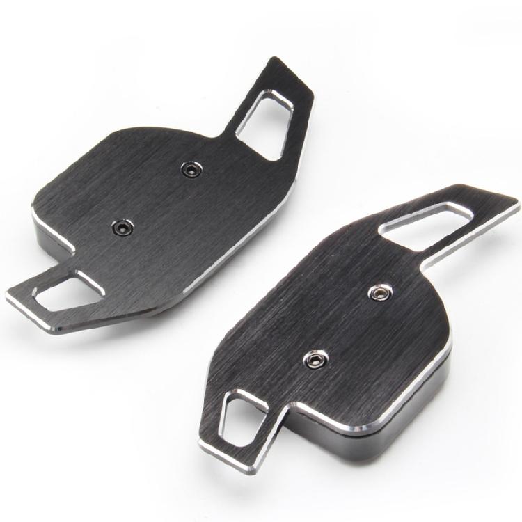 2Pcs Aluminum Shifter Extensions Auto Accessories Car Steering Wheel Shifter Paddles Extension Shifter