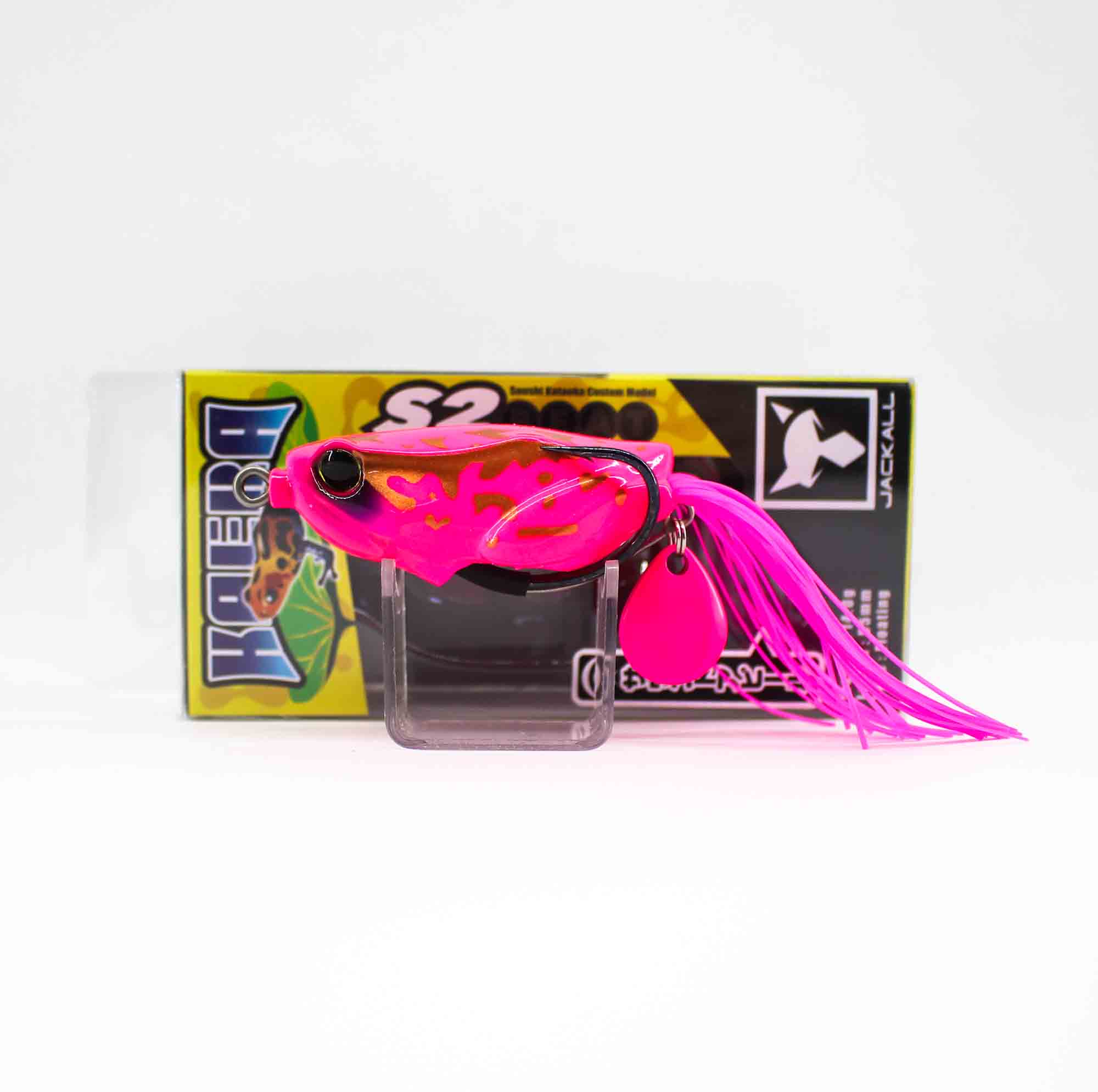 

Jackall Kaera S2 Beat Frog Soft Plastic Floating Lure Pink Beat (1474)