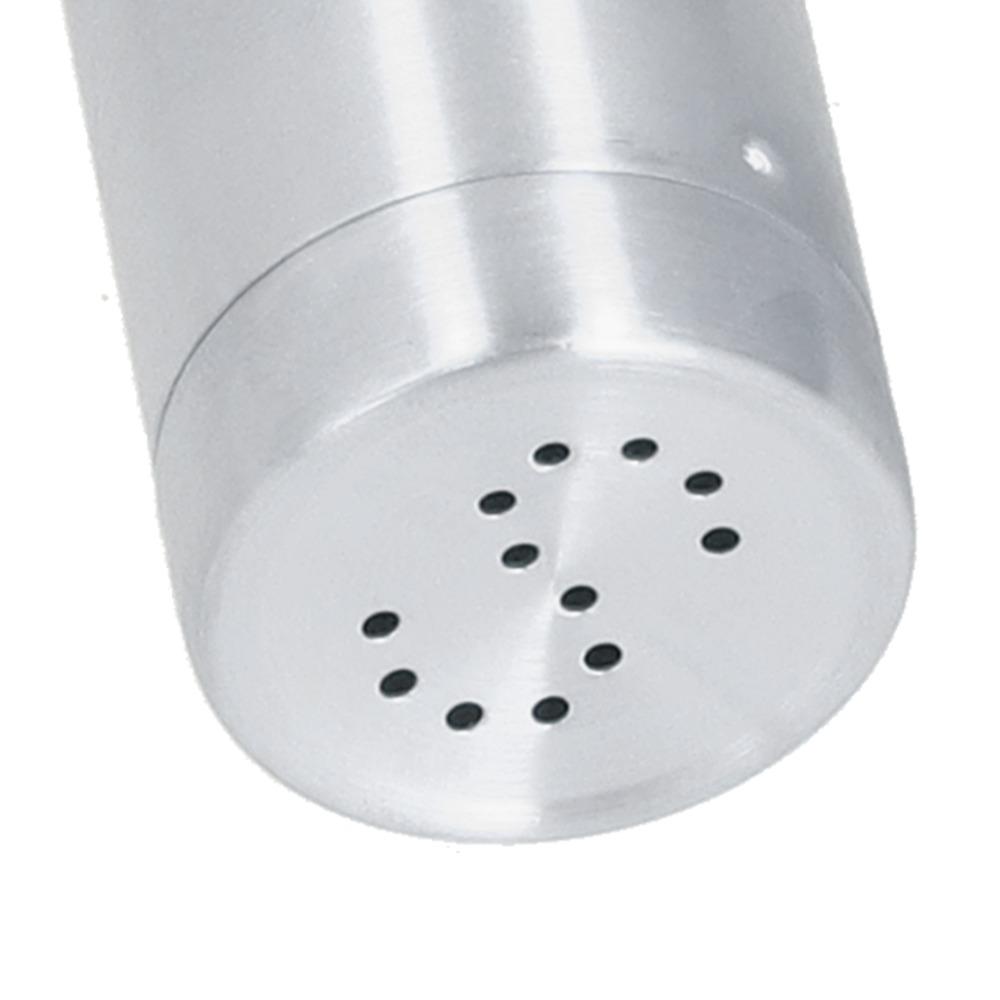 2Pcs Stainless Steel Seasoning Bottles Shaker Lids Condiment Jar Salt Pepper Shaker  Restaurants