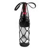 Reusable Silicone Wine Bag & Coaster Foldable Travel Bottle Carrier Tote For Picnic Party Camping, Kitchen Bar Restaurant Home