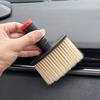 1/2 Stück Auto Lüftungsdüsen Reinigungsbürste Rutschfester Griff Bequemer Griff Spaltbürste