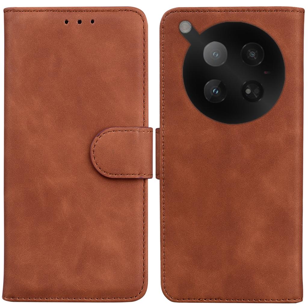 For Infinix Zero 40 4G Case Solid Color Leather Wallet Phone Cover