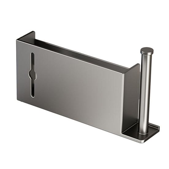 Roll Paper Holder Refrigerator Storage Rack Strong Load-bearing Easy To Install Multipurpose Self-Adhesive Under-Cabinet Organizer