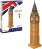 Rompecabezas divertido cúbico 3d arquitectura mundial reloj big ben 44 piezas c094h