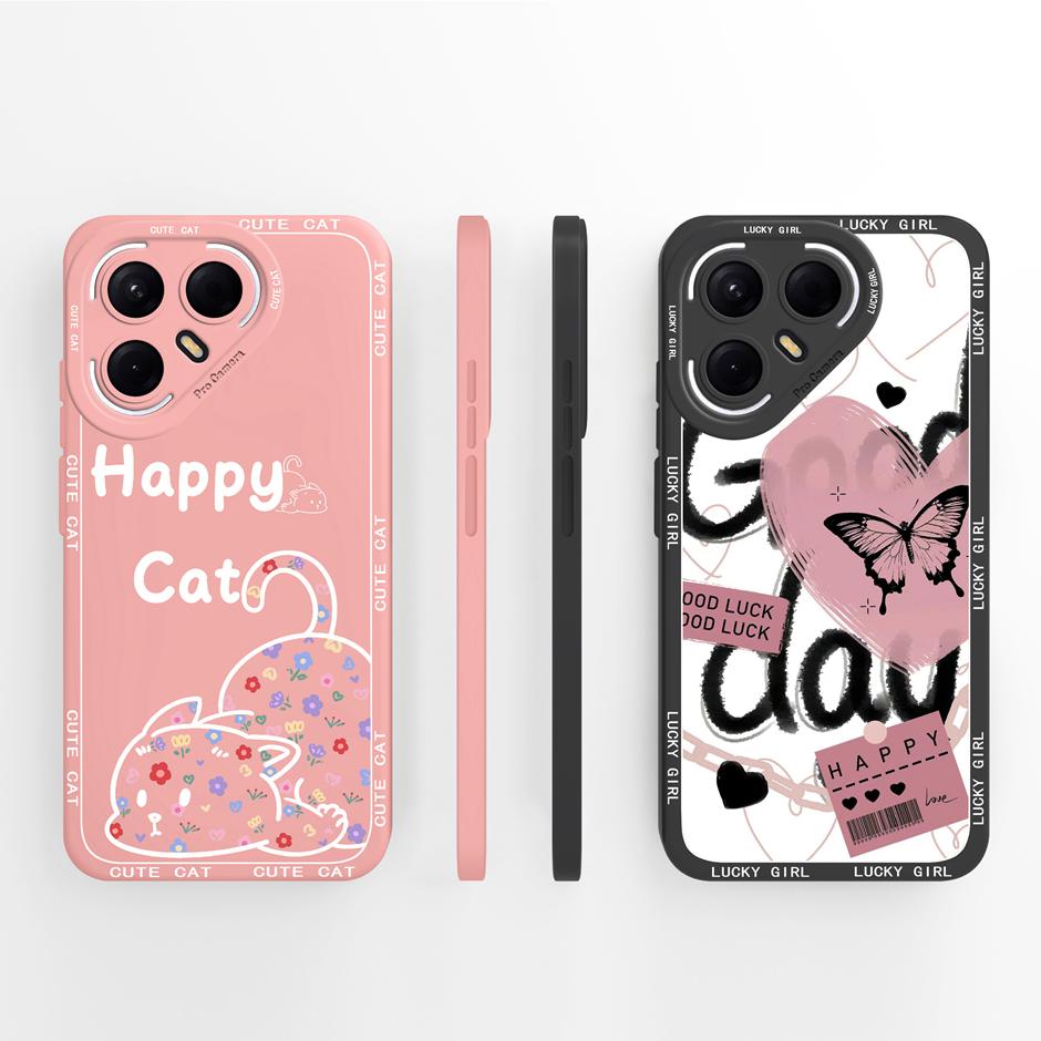For Tecno Pova 7 Pro Ultra 4G 5G Case Pretty Flowers Silicone Protective Cover For TecnoPova7 Pro 7Ultra Anti Drop Funda Bumper