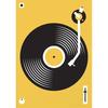 Retro Record Poster Print Mid Century Music Minimal Pastel Canvas Poster Colorful Wall Art Minimalist Room Home Decor