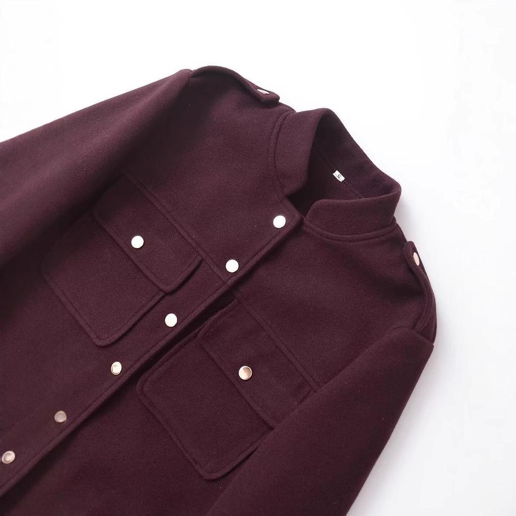 2024 Autumn Women's European & American Style Soft Short Jacket Coat